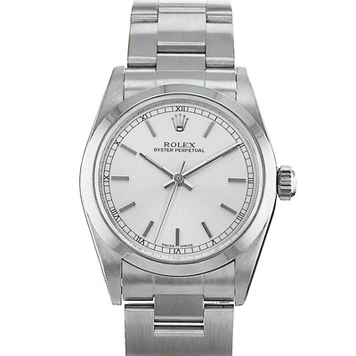 Rolex Oyster Perpetual 31 77080 Silver Dial 31