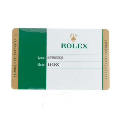 Rolex Oyster Perpetual 39