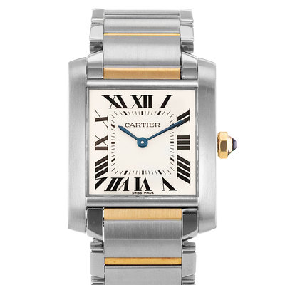 Cartier Tank Francaise W2TA0003 3751 Silver Dial 25