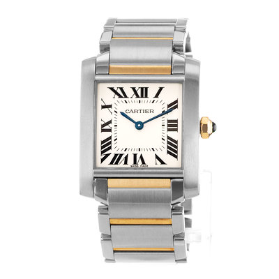 Cartier Tank Francaise W2TA0003 3751 Silver Dial 25