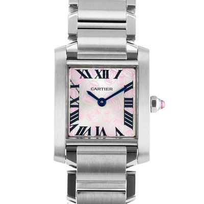 Cartier Tank Francaise  W51031Q3 2384 Pink Dial 20