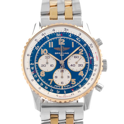 Breitling Navitimer D30022 Blue Dial 38