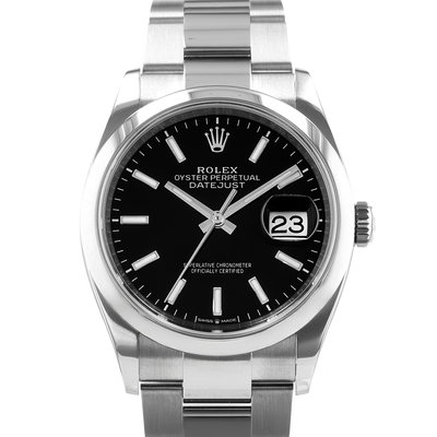 Rolex Datejust 36 126200 Black Dial 36