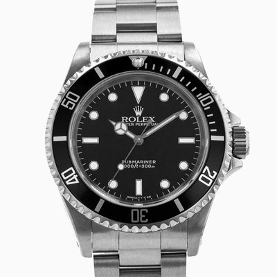 Rolex Submariner No Date 14060 Black Dial 40