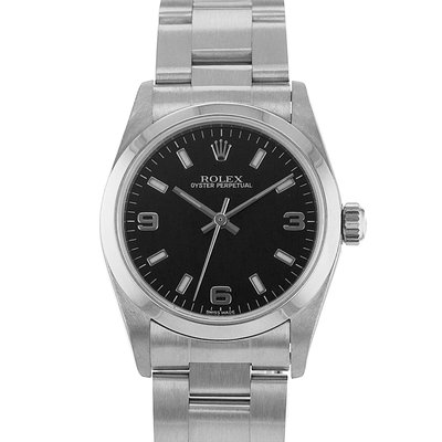Rolex Oyster Perpetual 31 77080 Black Dial 31