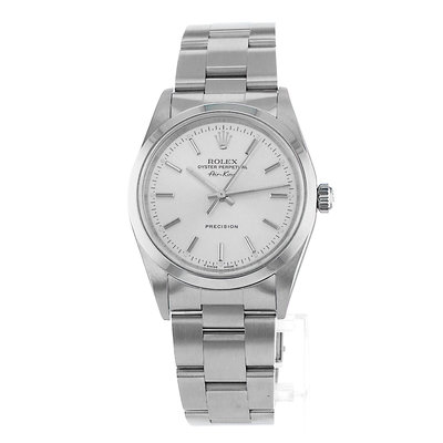 Rolex Air King 14000 Silver Dial 34