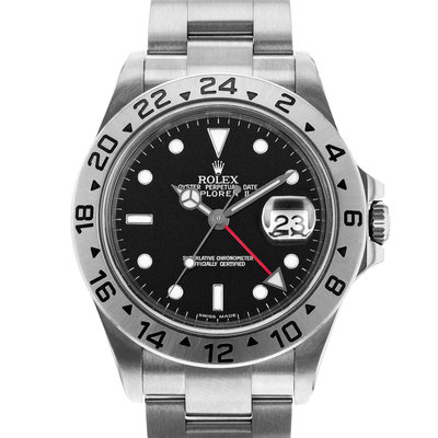 Rolex Explorer II 16570 Black Dial 40