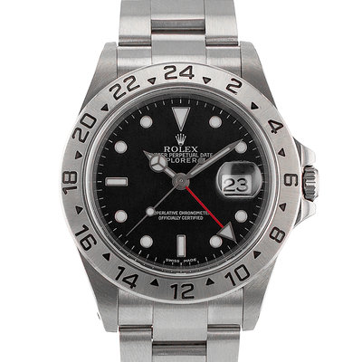 Rolex Explorer II 16570 Black Dial 40