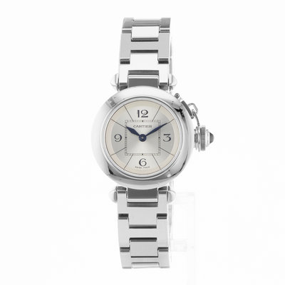 Cartier Pasha W3140007 Silver Dial 27