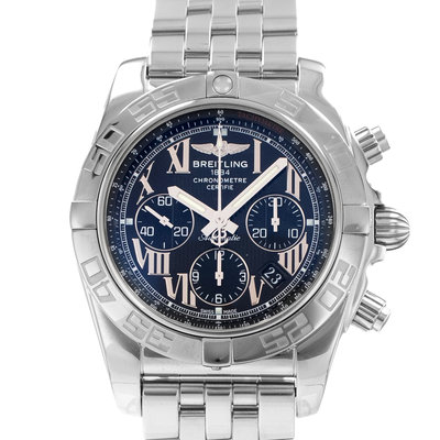 Breitling Chronomat 44 AB0110 Black Dial 44