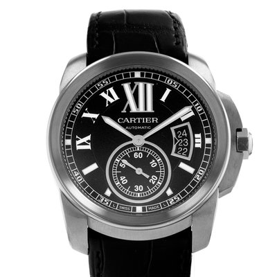 Cartier Calibre de Cartier W7100041 3389 Black Dial 42