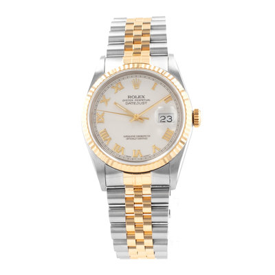 Rolex Datejust 36 16233 White Dial 36