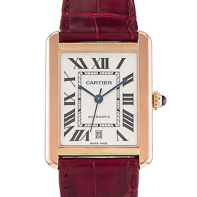 Cartier Tank XL W5200026 3799 Silver Dial 31
