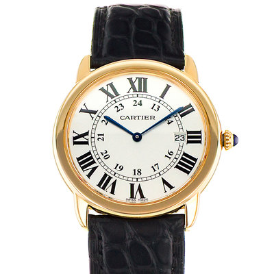 Cartier Rondo Solo de Cartier W6700455 2988 White Dial 36