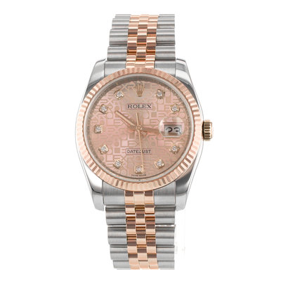 Rolex Datejust 36 116231 Pink Dial 36