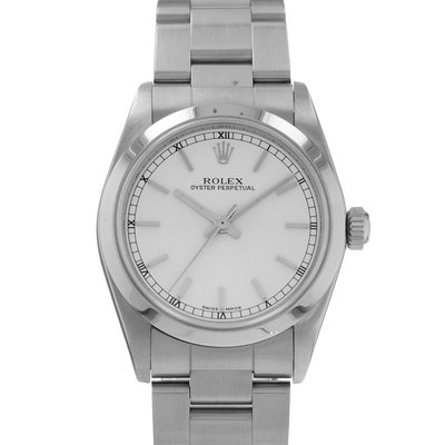 Rolex Oyster Perpetual 31 77080 Silver Dial 31