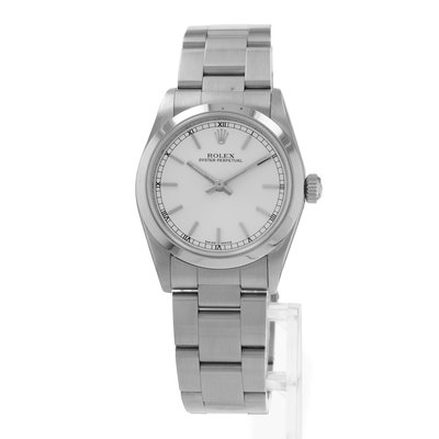 Rolex Oyster Perpetual 31 77080 Silver Dial 31