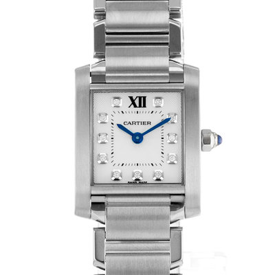 Cartier Tank Francaise WE110006 3217 Silver Dial 20