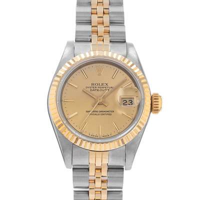 Rolex Datejust 26 69173 Champagne Dial 26