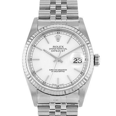 Rolex Datejust 36 16234 White Dial 36