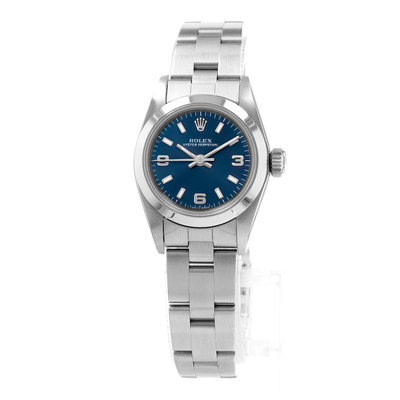 Rolex Oyster Perpetual 67180 Blue Dial 24
