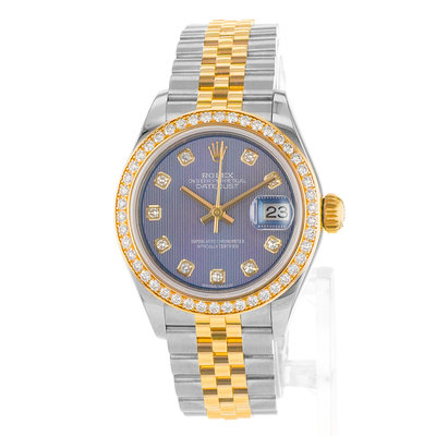 Rolex Lady-Datejust 279383RBR Purple Dial 28
