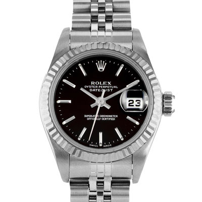 Rolex Datejust 26 79174 Black Dial 26