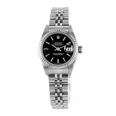 Rolex Datejust 26 79174 Black Dial 26