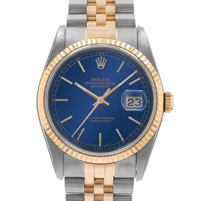 Rolex Datejust 36 16233 Blue Dial 36