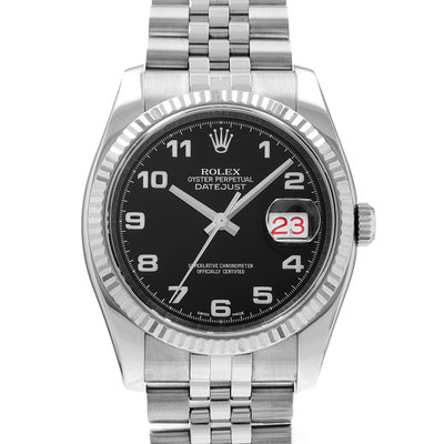 Rolex Datejust 36 116234 Black Dial 36