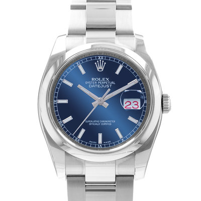 Rolex Datejust 36 116200 Blue Dial 36