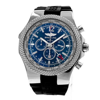 Breitling Bentley GMT A47362 Blue Dial 49