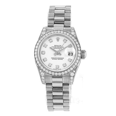 Rolex Datejust 26 179159 White Dial 26