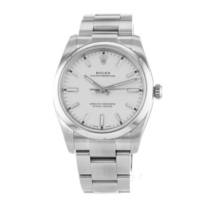 Rolex Oyster Perpetual 34 114200 White Dial 34
