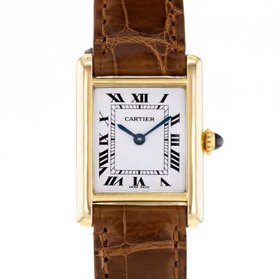 Cartier Tank Louis 82720553 78087 White Dial 21