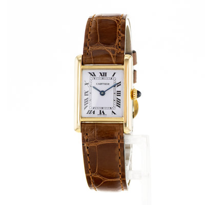 Cartier Tank Louis 82720553 78087 White Dial 21