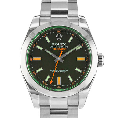 Rolex Milgauss 116400GV Black Dial 40