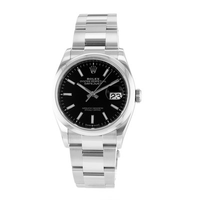 Rolex Datejust 36 126200 Black Dial 36