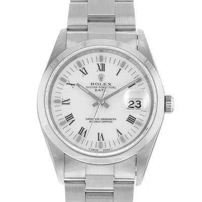 Rolex Oyster Perpetual Date 34 15200 White Dial 34