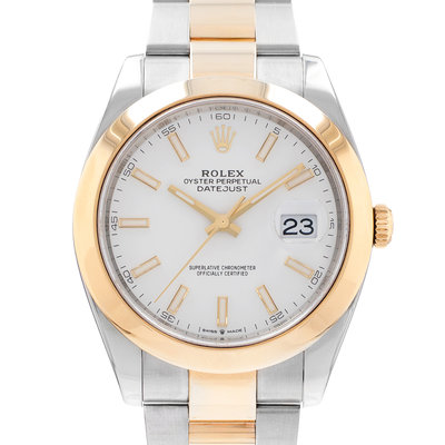 Rolex Datejust 41 126303 White Dial 41