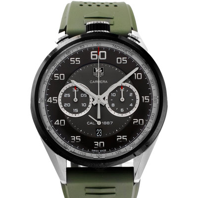 TAG Heuer Carrera Calibre 1887 CAR2C12.FC6327 Black Dial 45