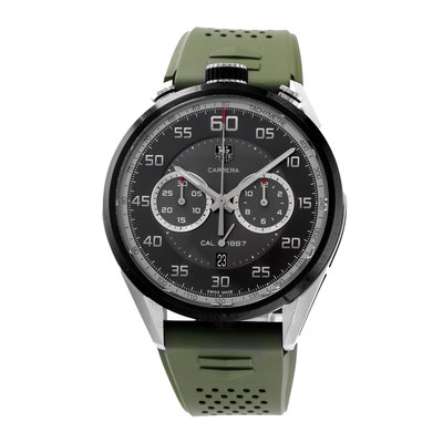 TAG Heuer Carrera Calibre 1887 CAR2C12.FC6327 Black Dial 45