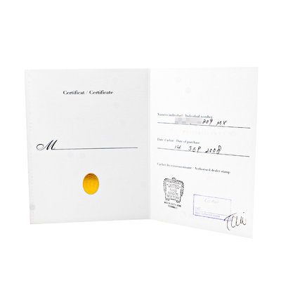 Cartier Pasha W31074M7 2324 White Dial 35