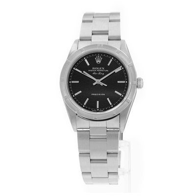 Rolex Air King 14010 Black Dial 34