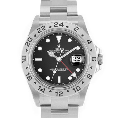 Rolex Explorer II 16570 Black Dial 40