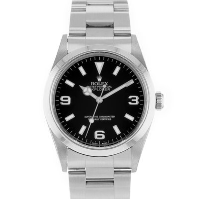 Rolex Explorer 14270 Black Dial 36