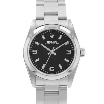 Rolex Oyster Perpetual 31 77080 Black Dial 31