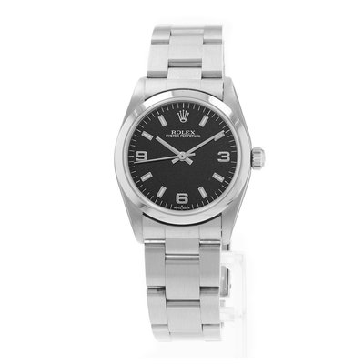 Rolex Oyster Perpetual 31 77080 Black Dial 31