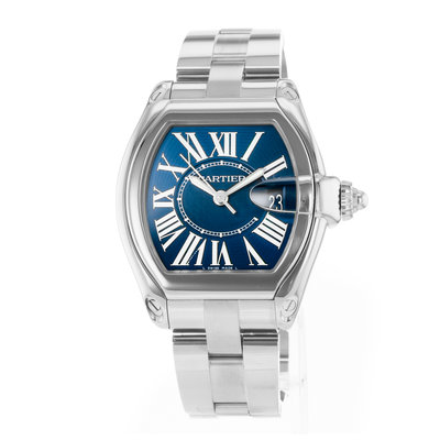 Cartier Roadster W6206012 3179 Blue Dial 40