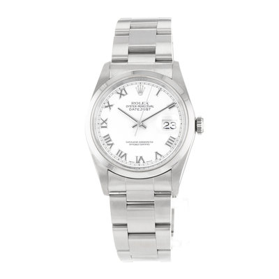 Rolex Datejust 36 16200 White Dial 36